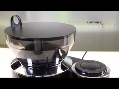 Ηλεκτρική μηχανή μύλων καφέ ικανότητας Homezest GD6001T 200g με την ηλεκτρονική κλίμακα