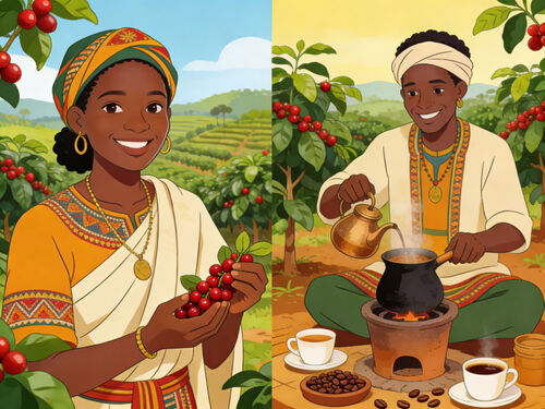 Latest company news about ☕️ Ταξίδι στη γενέτειρα του καφέ: Αιθιοπία.